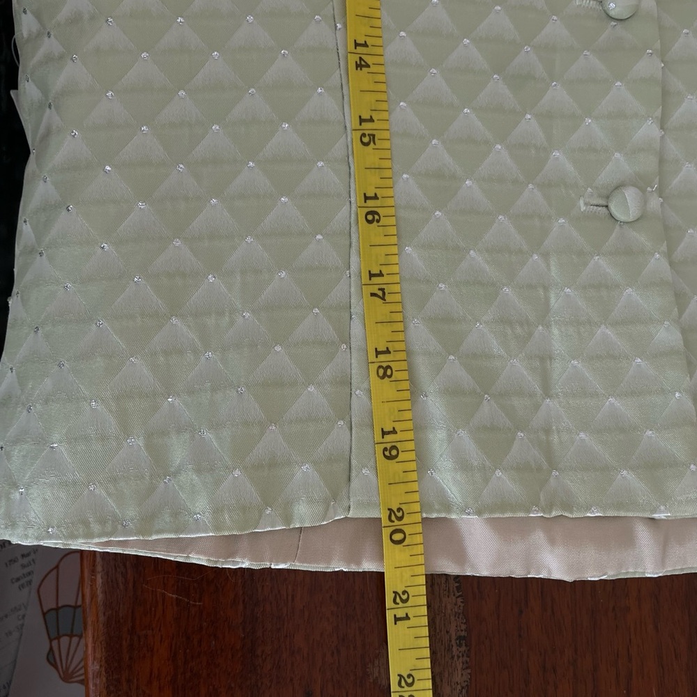 VTG NWT $88 Scott McClintock 14 Large Millennium 2000 Diamond pattern Top Shirt - Picture 9 of 9